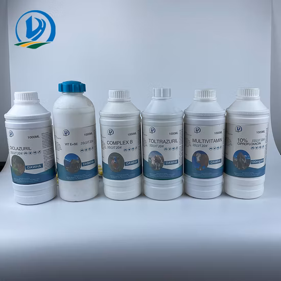 Enrofloxacin Oral Solution 20% Veterinary Medicine Drug for Cattle Sheep Goats Horse Poultry Use